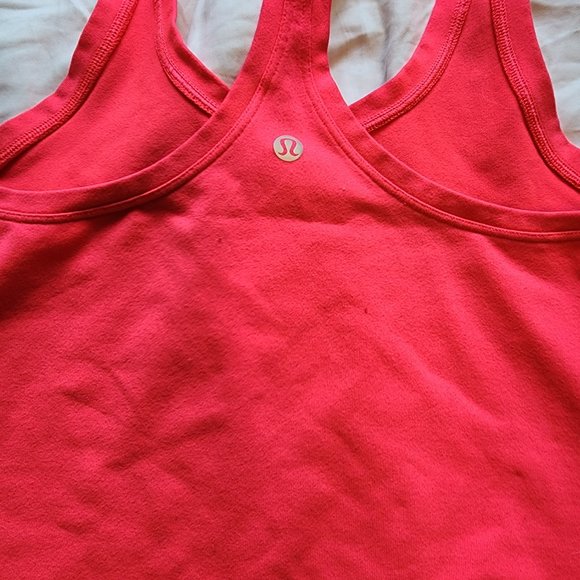 Neon pink Lululemon tank 6 - Picture 2 of 3